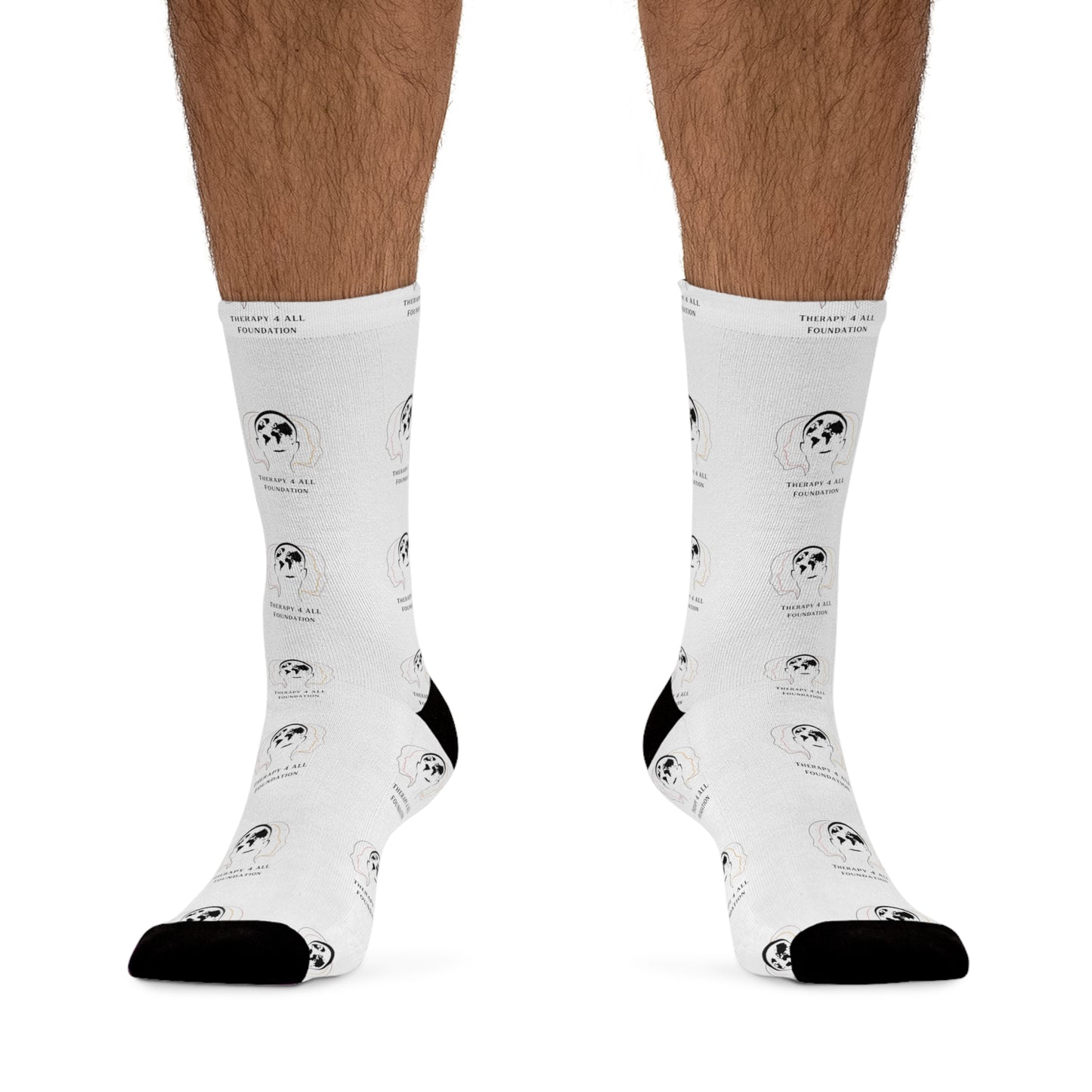 Therapy 4 All - White Socks