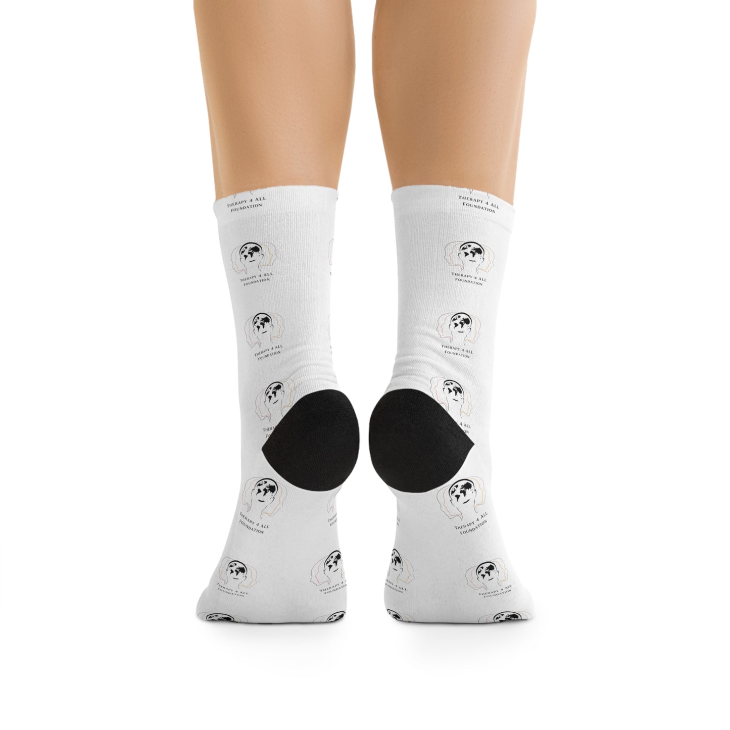 Therapy 4 All - White Socks